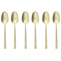 Sambonet Rock Cucchiaini Tè In Acciaio Inox - Set 6 Pz