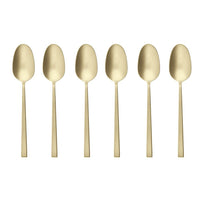 Sambonet Rock Cucchiaini Caffè In Acciaio Inox - Set 6 Pz