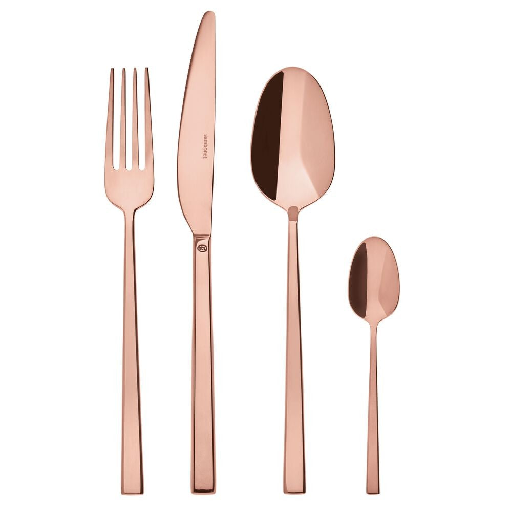 Sambonet Rock Servizio Posate In Acciaio Inox - Set 24 Pz
