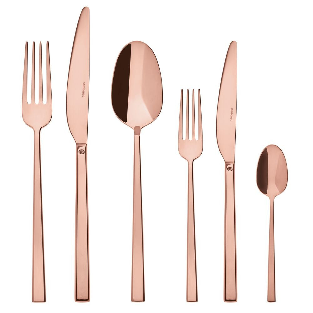 Sambonet Rock Servizio Posate In Acciaio Inox - Set 36 Pz