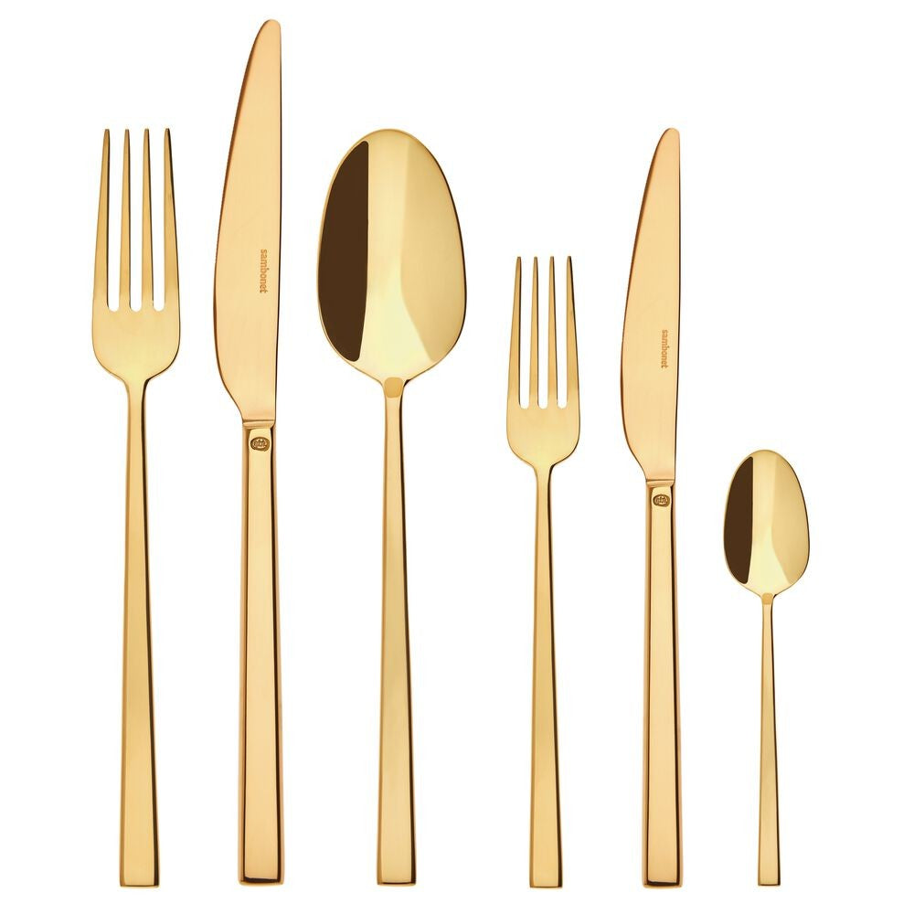 Sambonet Rock Servizio Posate In Acciaio Inox - Set 36 Pz