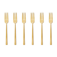 Sambonet Rock Forchettina Dolce In Acciaio Inox - Set 6 Pz