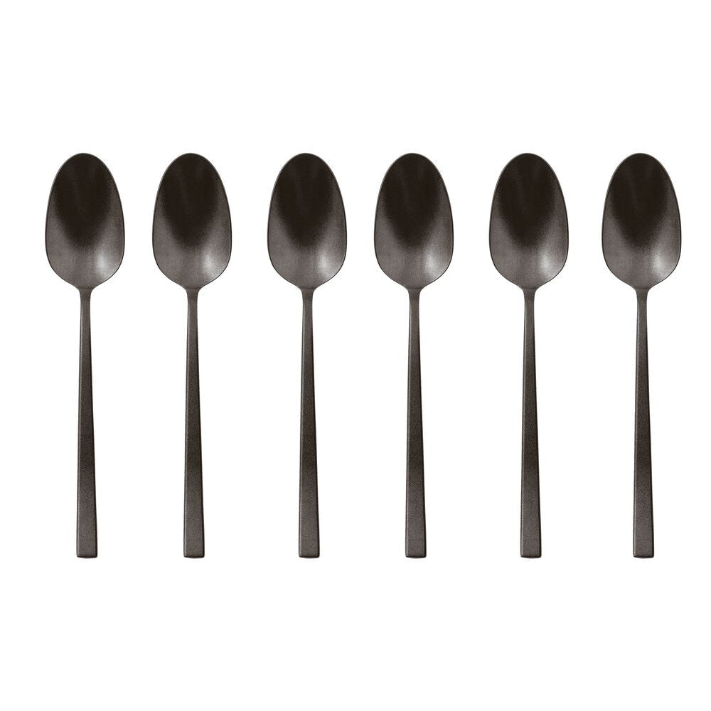 Sambonet Rock Cucchiaini Caffè In Acciaio Inox - Set 6 Pz