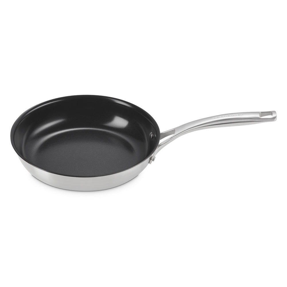 Le Creuset Inox Essential Set Padelle Basse In Acciaio Inox Set 2 Pz