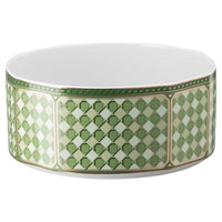 1.75 Lt - Swarovski x Rosenthal Signum Coppa Insalatiera In Porcellana