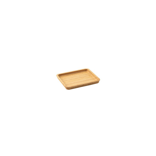 19.8x16.2 cm  - Sambonet Radici Inserto Vassoio Rettangolare In Legno Di Gomma
