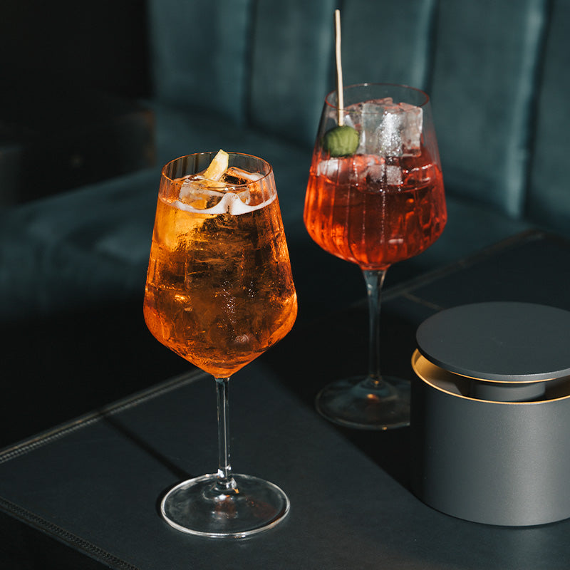 51 cl - RCR Timeless Kelch Spritz aus Glas - Set 6 Stück