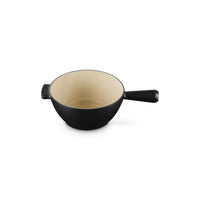 Le Creuset Savoiarda Set Fonduta Con 6 Forchettine e Fornello In Ghisa Vetrificata