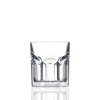 22.5 cl - RCR Cristalleria Italiana Hosteria Bicchiere Whisky OF In Vetro Cristallino Luxion Set 6 Pz