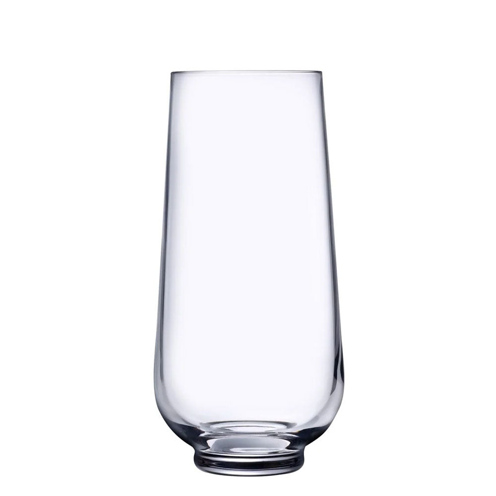 42.5 cl - Nude Hepburn Bicchieri Cocktail Long Drink In Vetro Set 6 Pz