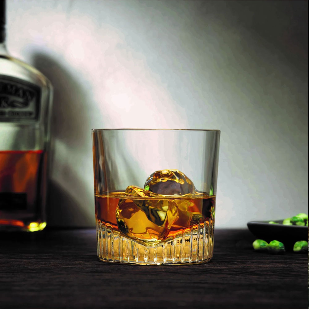 27 cl - Nude Caldera Bicchiere Whisky - In Vetro - Set 6 Pz