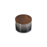 20 cl - Le Creuset Evolution Barattolo In Gres Vetrificato Con Coperchio In Legno