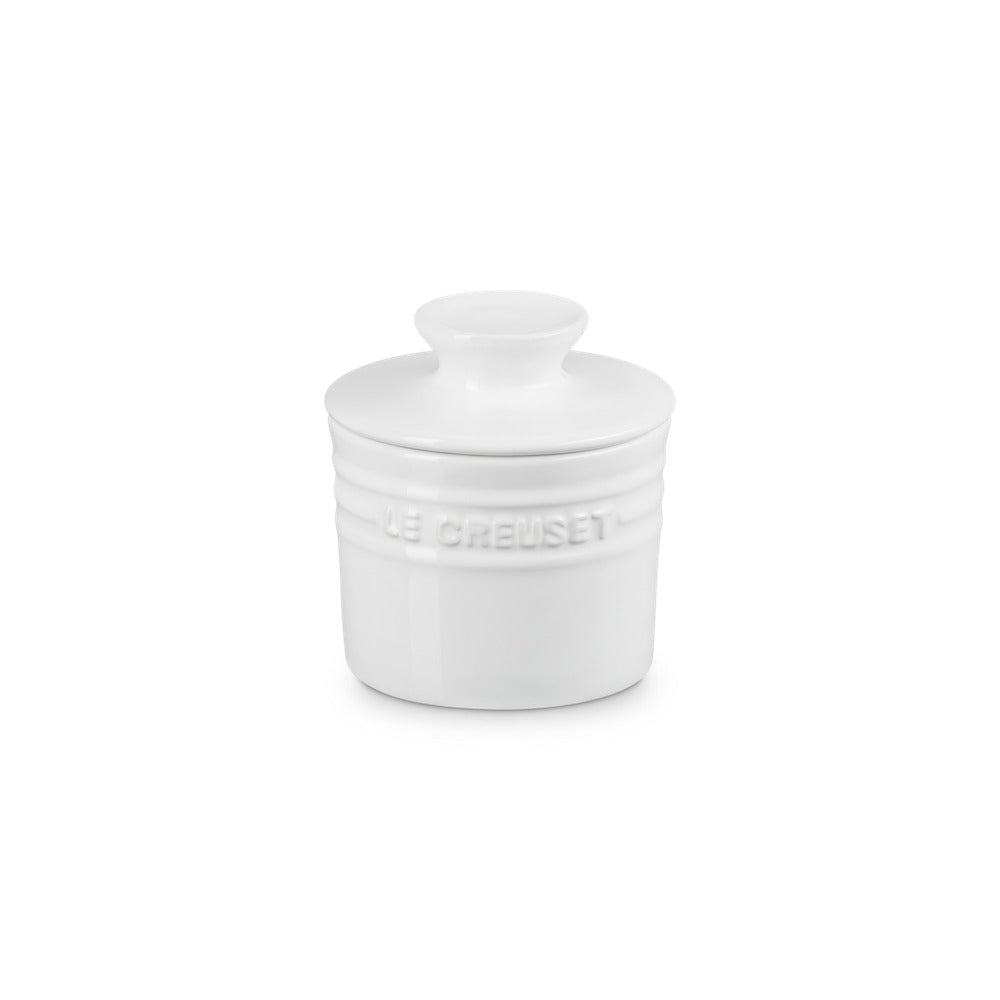 17 cm - Le Creuset Barattolo Porta Burro In Gres Vetrificato