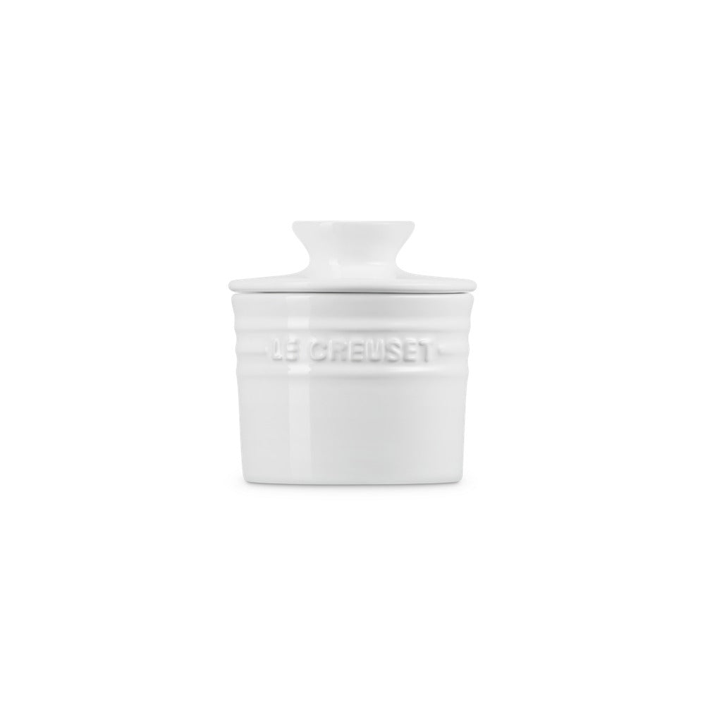 17 cm - Le Creuset Barattolo Porta Burro In Gres Vetrificato