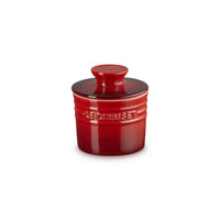 17 cm - Le Creuset Barattolo Porta Burro In Gres Vetrificato