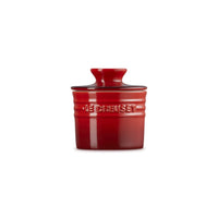 17 cm - Le Creuset Barattolo Porta Burro In Gres Vetrificato