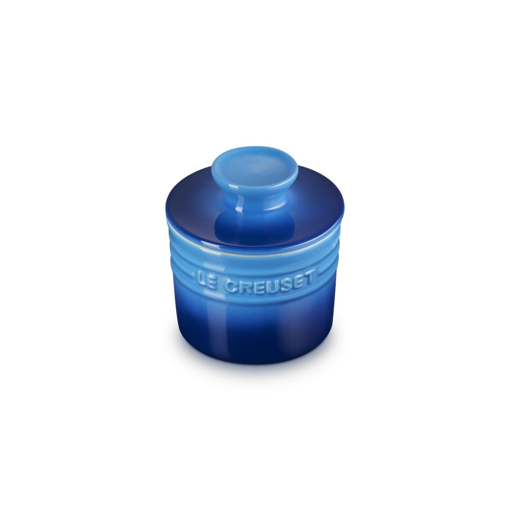 17 cm - Le Creuset Barattolo Porta Burro In Gres Vetrificato