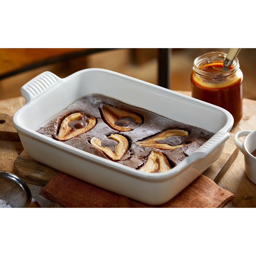 26x17 cm - Le Creuset Tradition Pirofila Rettangolare In Gres Vetrificato