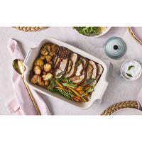 26x17 cm - Le Creuset Tradition Pirofila Rettangolare In Gres Vetrificato