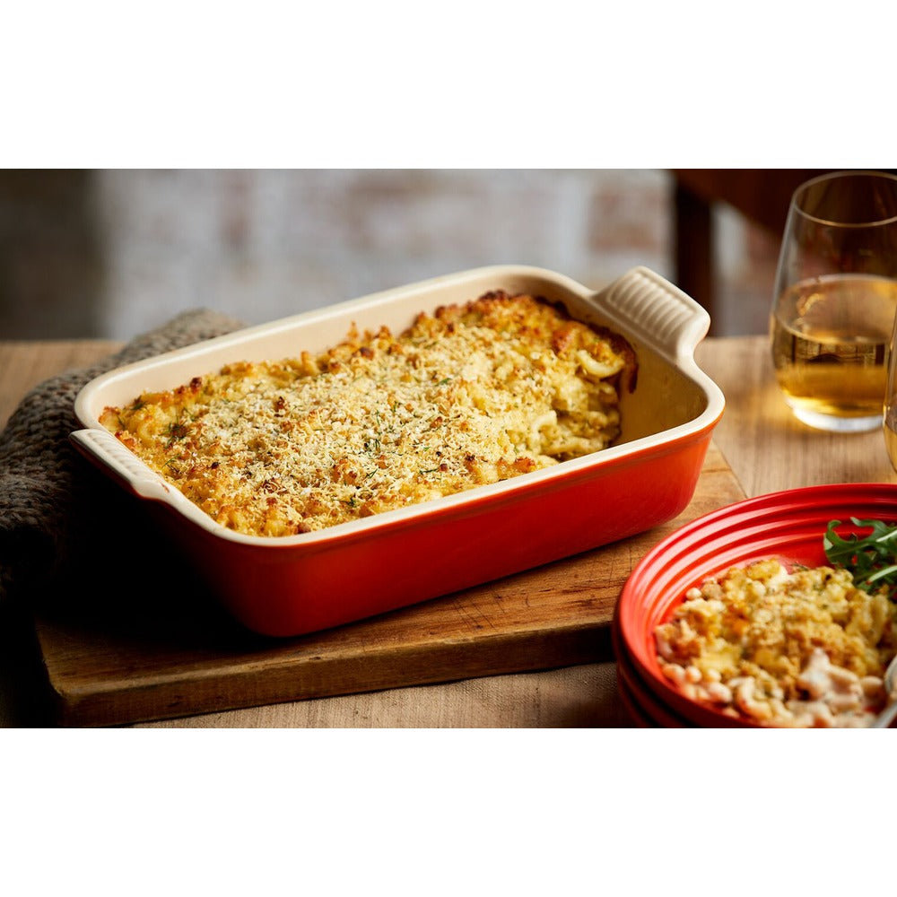 32x24 cm - Le Creuset Tradition Pirofila Rettangolare In Gres Vetrificato