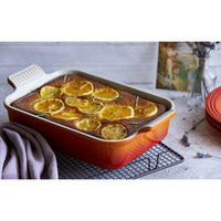32x24 cm - Le Creuset Tradition Pirofila Rettangolare In Gres Vetrificato