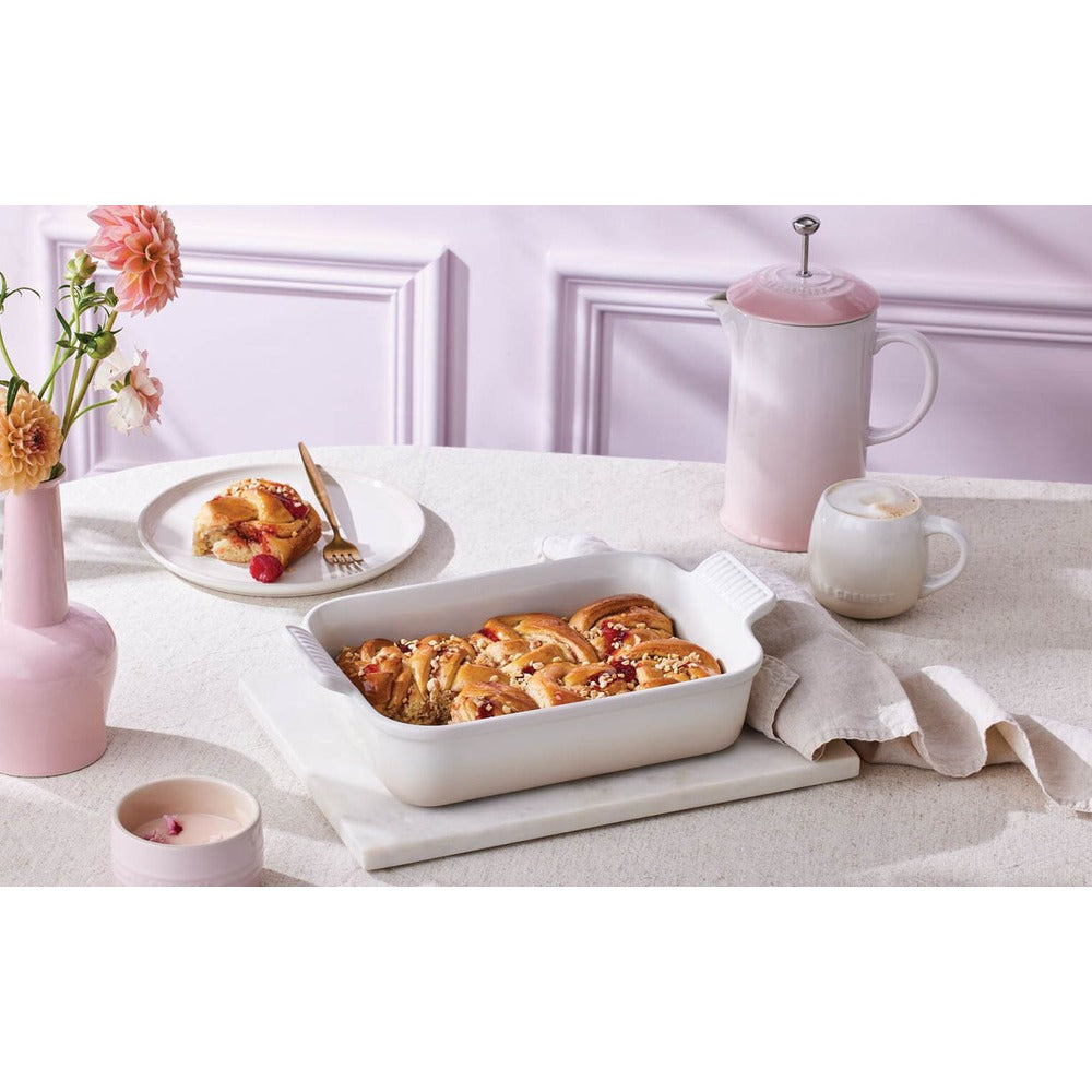 32x24 cm - Le Creuset Tradition Pirofila Rettangolare In Gres Vetrificato