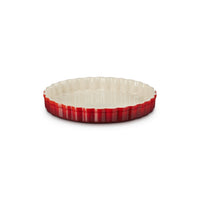 24 cm - Le Creuset Tradition Tortiera Rotonda In Gres Vetrificato