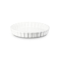 28 cm - Le Creuset Tradition Tortiera Rotonda In Gres Vetrificato