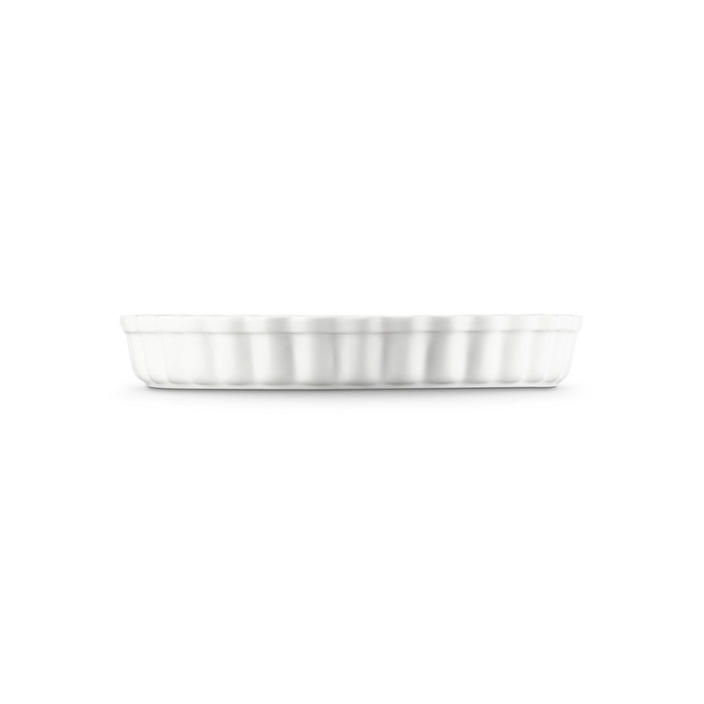 28 cm - Le Creuset Tradition Tortiera Rotonda In Gres Vetrificato