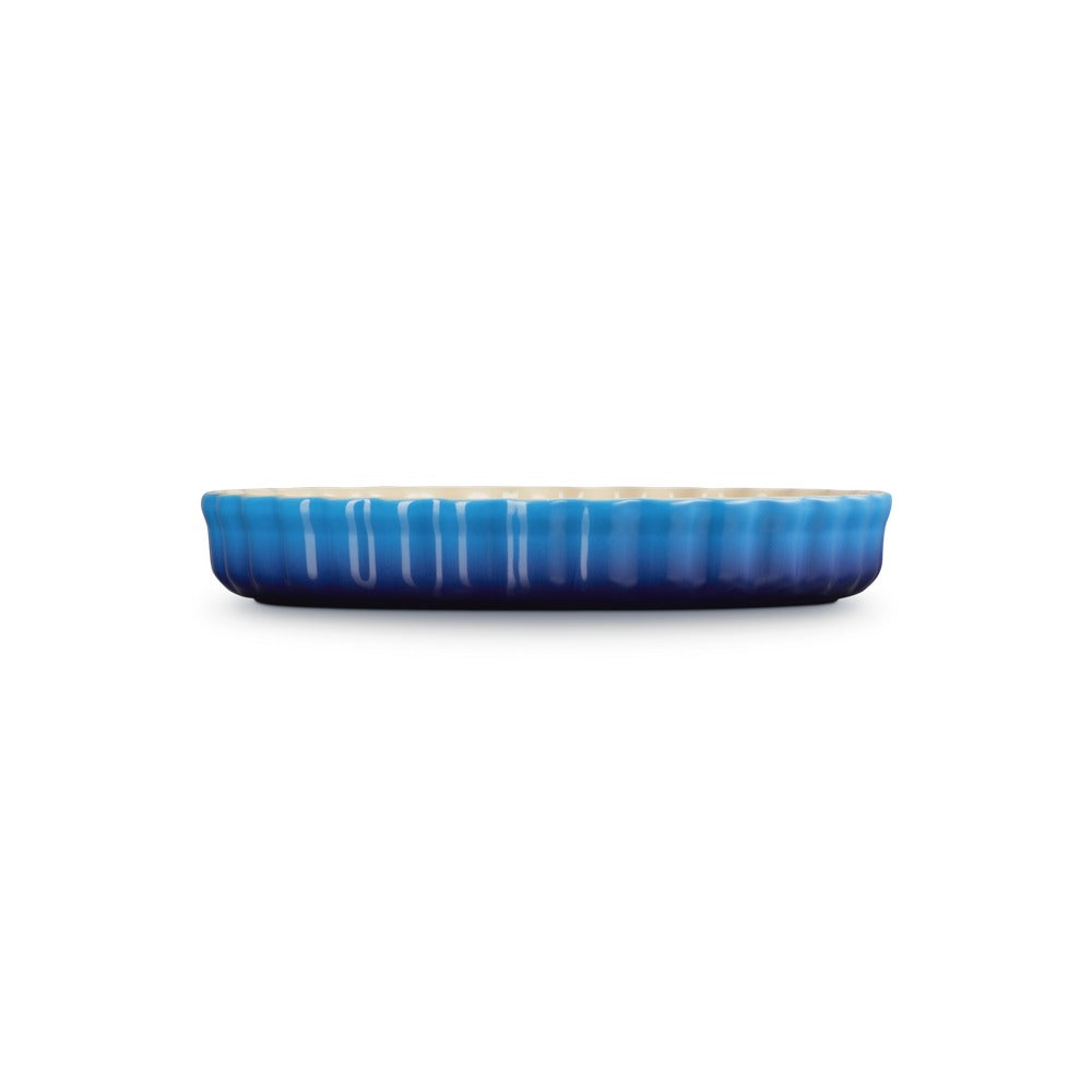 28 cm - Le Creuset Tradition Tortiera Rotonda In Gres Vetrificato