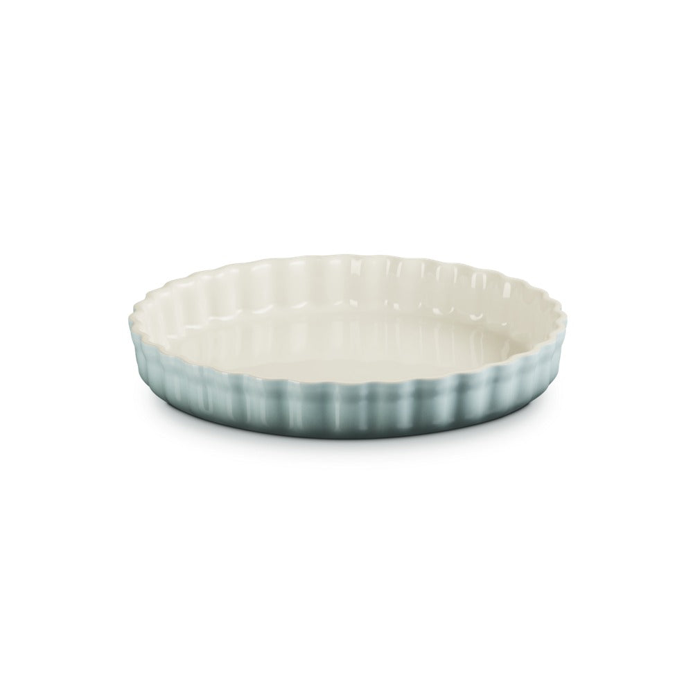 28 cm - Le Creuset Tradition Tortiera Rotonda In Gres Vetrificato