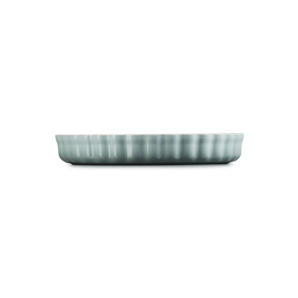 28 cm - Le Creuset Tradition Tortiera Rotonda In Gres Vetrificato