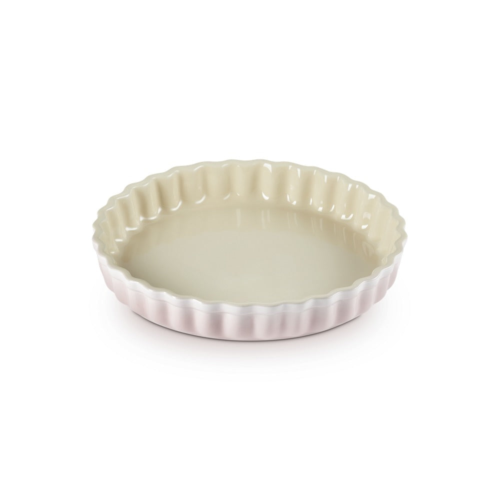 28 cm - Le Creuset Tradition Tortiera Rotonda In Gres Vetrificato