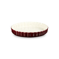 28 cm - Le Creuset Tradition Tortiera Rotonda In Gres Vetrificato