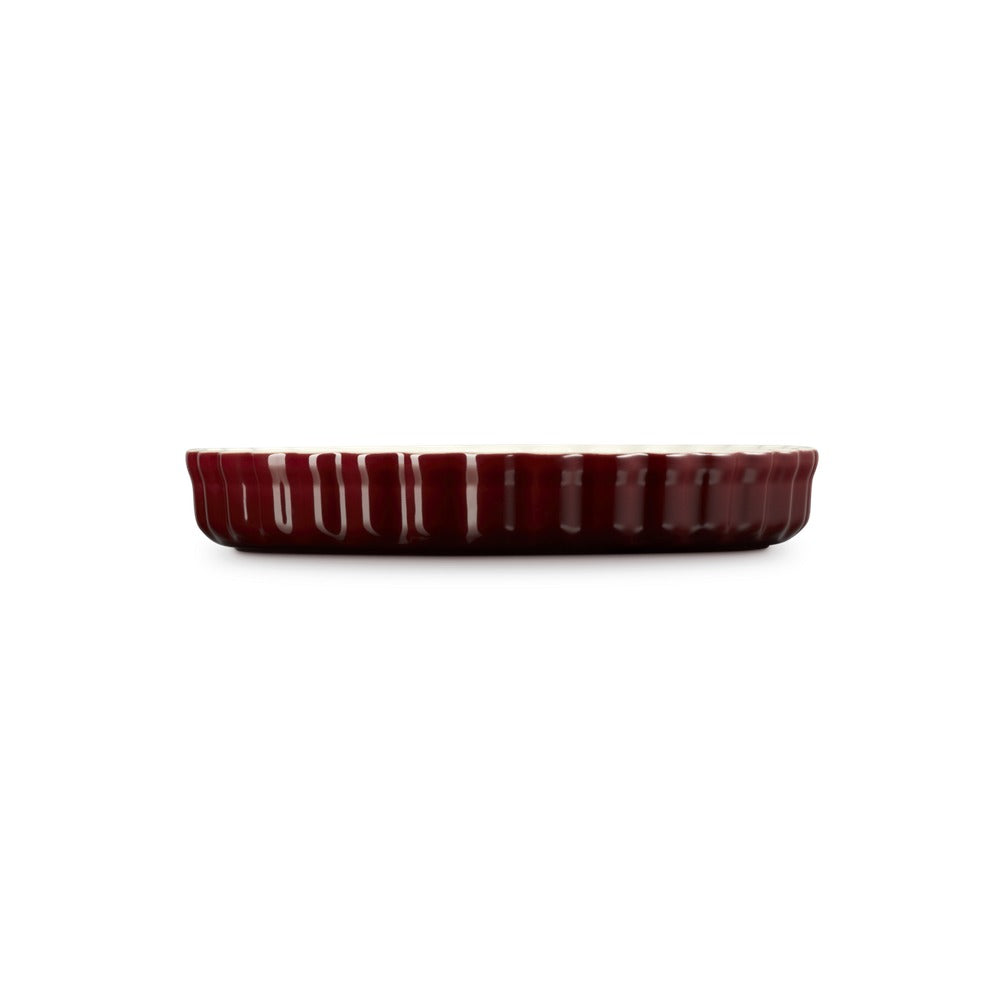 28 cm - Le Creuset Tradition Tortiera Rotonda In Gres Vetrificato