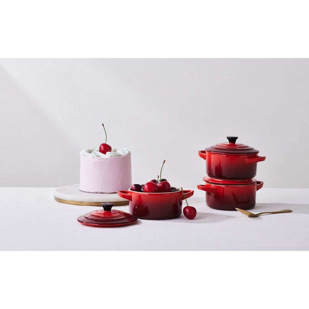 10 cm - Mini Cocotte Round Stoneware Casserole