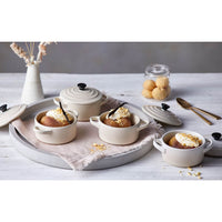 10 cm - Mini Cocotte Round Stoneware Casserole