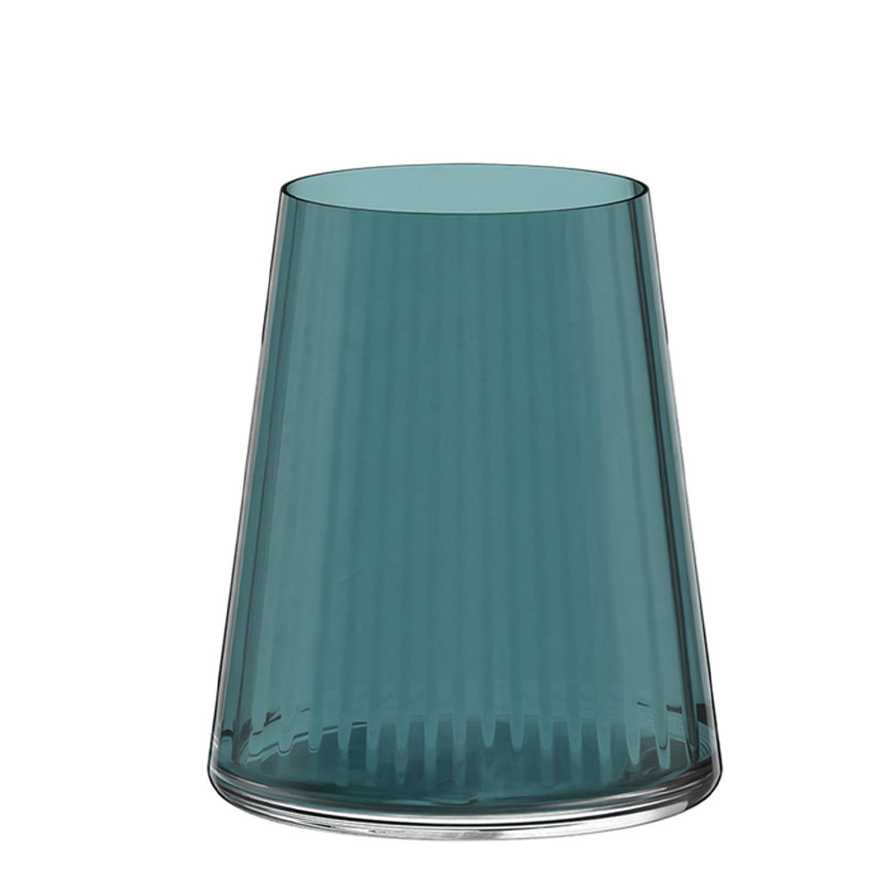 40 cl - Stolzle Lausitz Symphony Bicchiere Acqua Effetto Ottico In Vetro Set 6 Pz