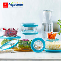 14 Cm Bormioli Rocco Frigoverre Future Contenitore Per Alimenti In Vetro Temperato