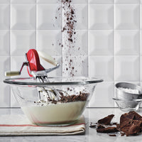 22 Cm Bormioli Rocco Mr Chef Insalatiera In Vetro Temperato