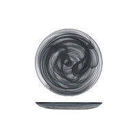 21 cm - H&H Alabastro Piatto Frutta In Vetro - Set 6 Pz