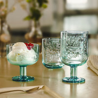 28 Cl Bormioli Rocco Graphica Coppa Dessert In Vetro Temperato Set 6 Pezzi