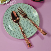 Pintinox Palace Forchettina Dolce In Acciaio Inox Set 12 Pz