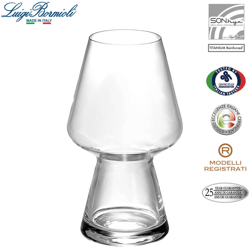 75 Cl Bormioli Luigi Birrateque Season Bicchiere Birra In Vetro Set 6 Pezzi