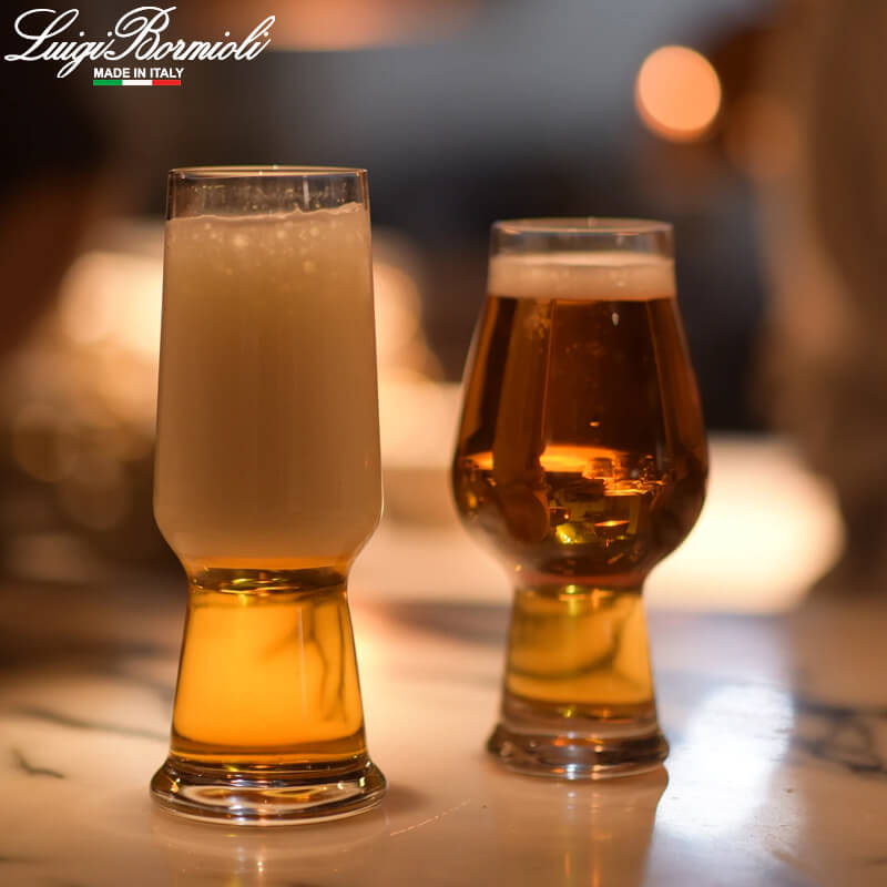 54 Cl Bormioli Luigi Birrateque Pilsner Bicchiere Birra In Vetro Set 6 Pezzi