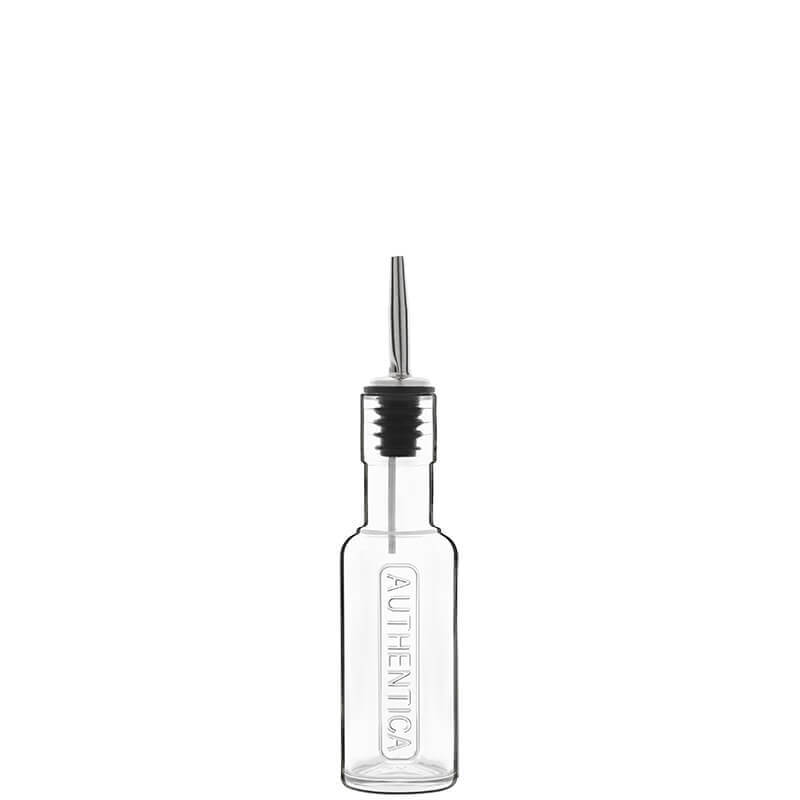 12.5 cl - Optima Authentica Botella Con Pitorro Vertedor De Vidrio