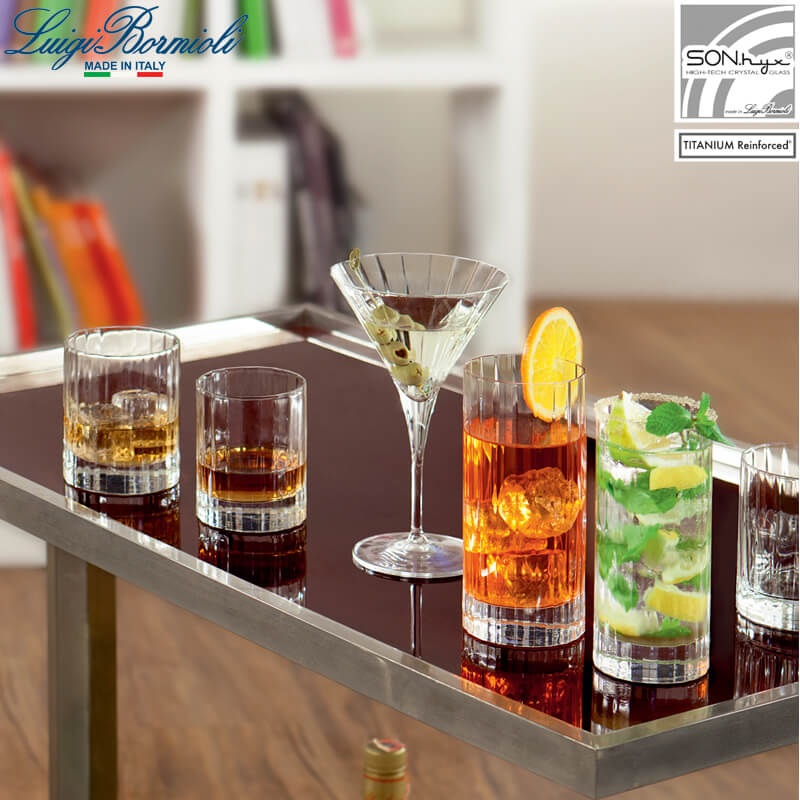 48 Cl Bormioli Luigi Bach Bicchiere Bibita In Vetro Set 6 Pezzi