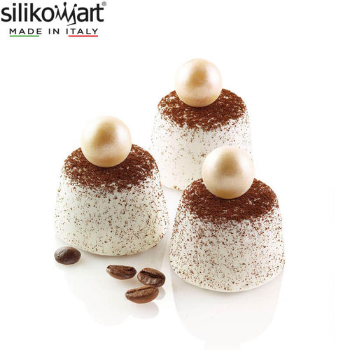 4 5 Cm Silikomart Sq007 Stampo Mini Muffin In Silicone