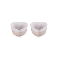 30 cl - Set de 2 Ramequins Cœur en grès
