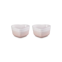 30 cl - Set de 2 Ramequins Cœur en grès
